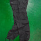 Black Knee Dart Snopant / Military Style  Multipocket Cargo Pants (33~36)