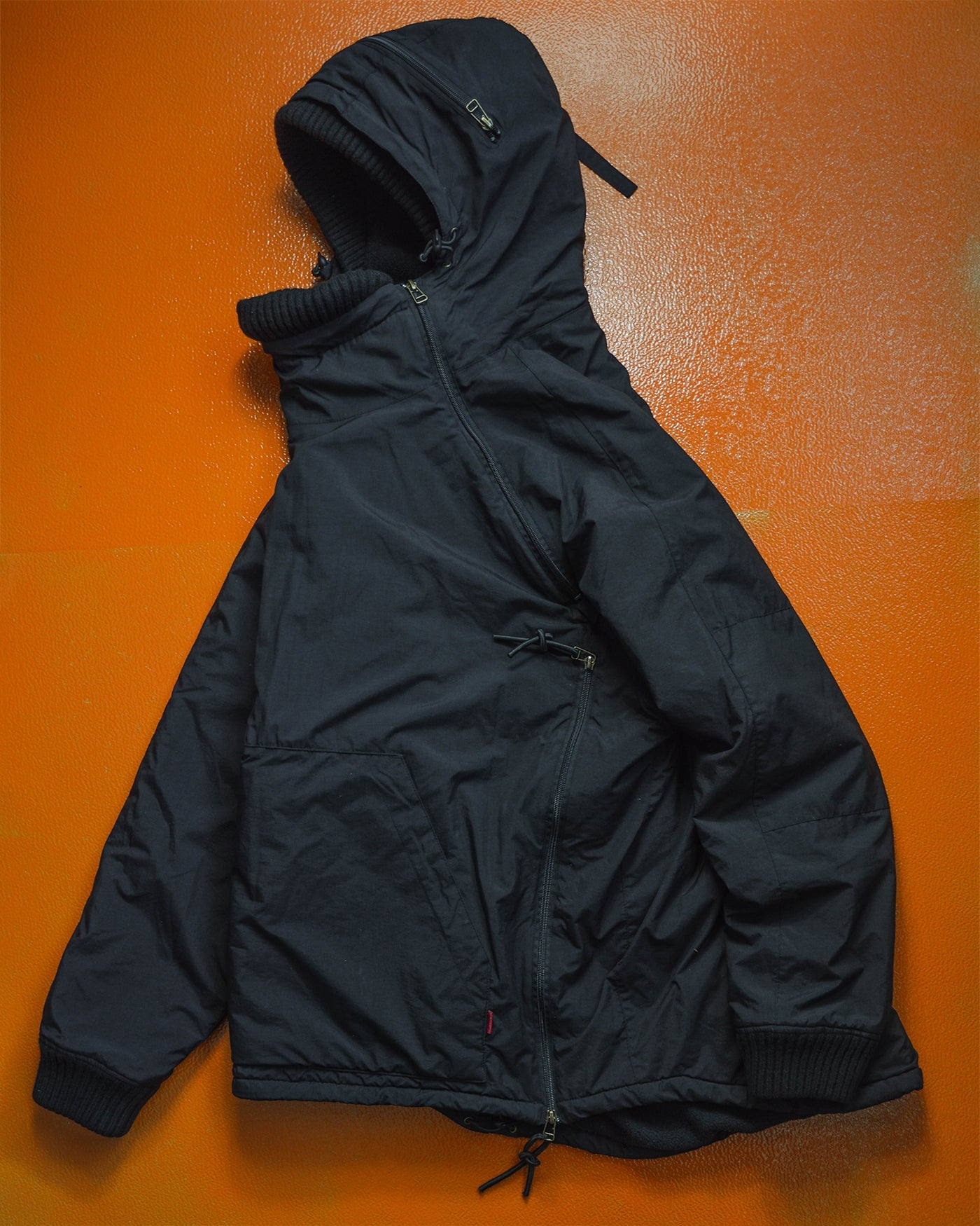 Black Multi Zip Ventilated Technical Pullover Jacket (L)