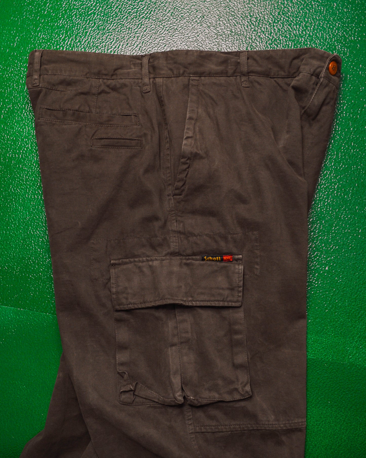 Convertible Deep Brown Cargo Pants (34~36)