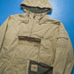 Light Tan Asymmetrical Anorak Jacket (XXL)