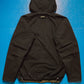 Reversible Cotton Waffle Black  Olive Brown Windbreaker Jacket (S~M)