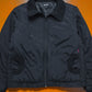 Ribbed Collar Pocket Detail Jacket (~S~)