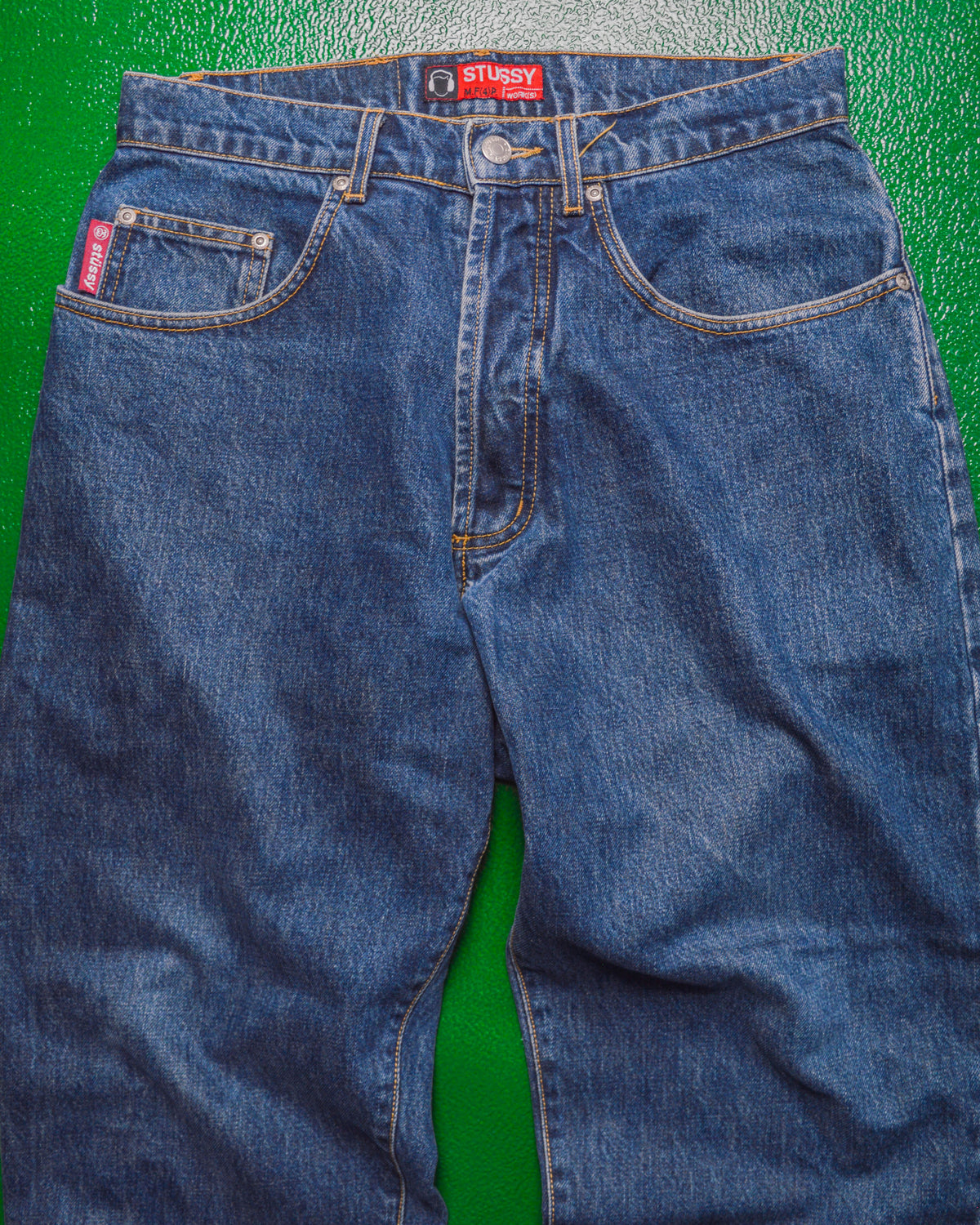 Stussy 90s MF4P Works Denim Jeans (~30~) – shop.allenreji