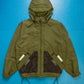 90s Mesh Panel Pocket Technical Olive Windbreaker (S~M)