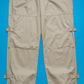 Beige Side Mesh Knee Pocket Cargo Pants (30~31)