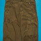 Brown Asymmetrical Patch Pocket Cargo Pants (32~34)