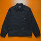 Early 2000s Black Slanted Flap Welt Pocket Work Jacket (L)
