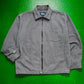 Early 2000s Grey Cotton Poly Shirt Work Jacket (~M~)