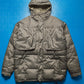 Late 90s Taupe Drop Pocket Puffer Jacket (L)