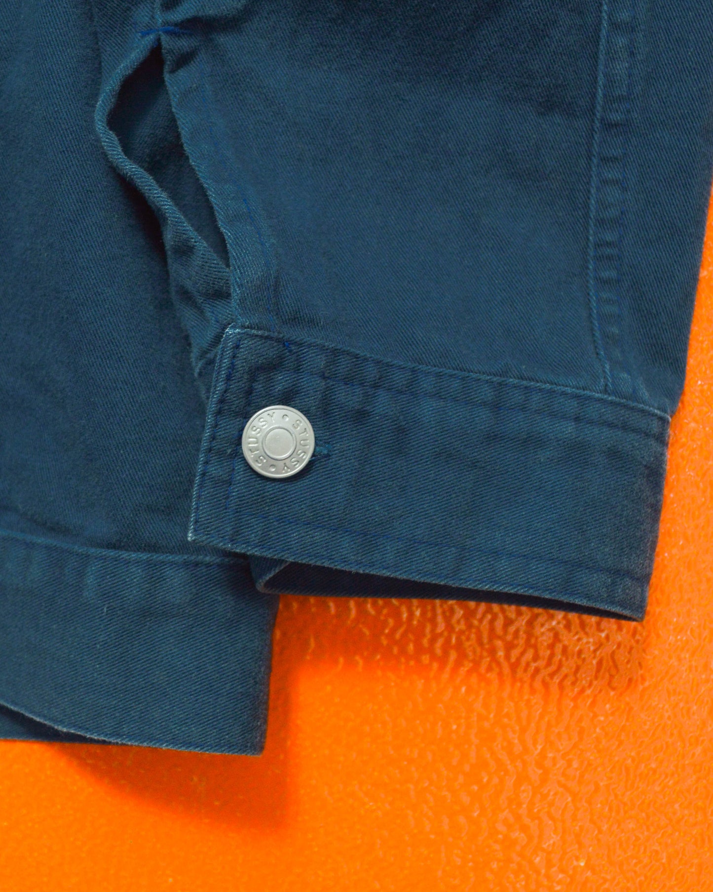 Type 1 Style Pleated Boxy Navy Work Jacket (L)