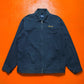 Type 1 Style Pleated Boxy Navy Work Jacket (L)