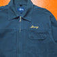 Type 1 Style Pleated Boxy Navy Work Jacket (L)