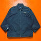 Type 1 Style Pleated Boxy Navy Work Jacket (L)