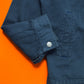 Type 1 Style Pleated Boxy Navy Work Jacket (L)