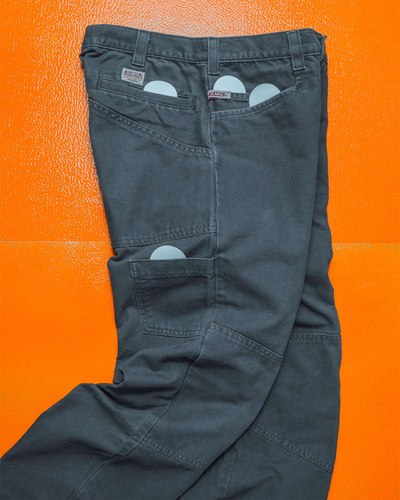Grey Knee Panelled Carpenter / Work Pants (30)