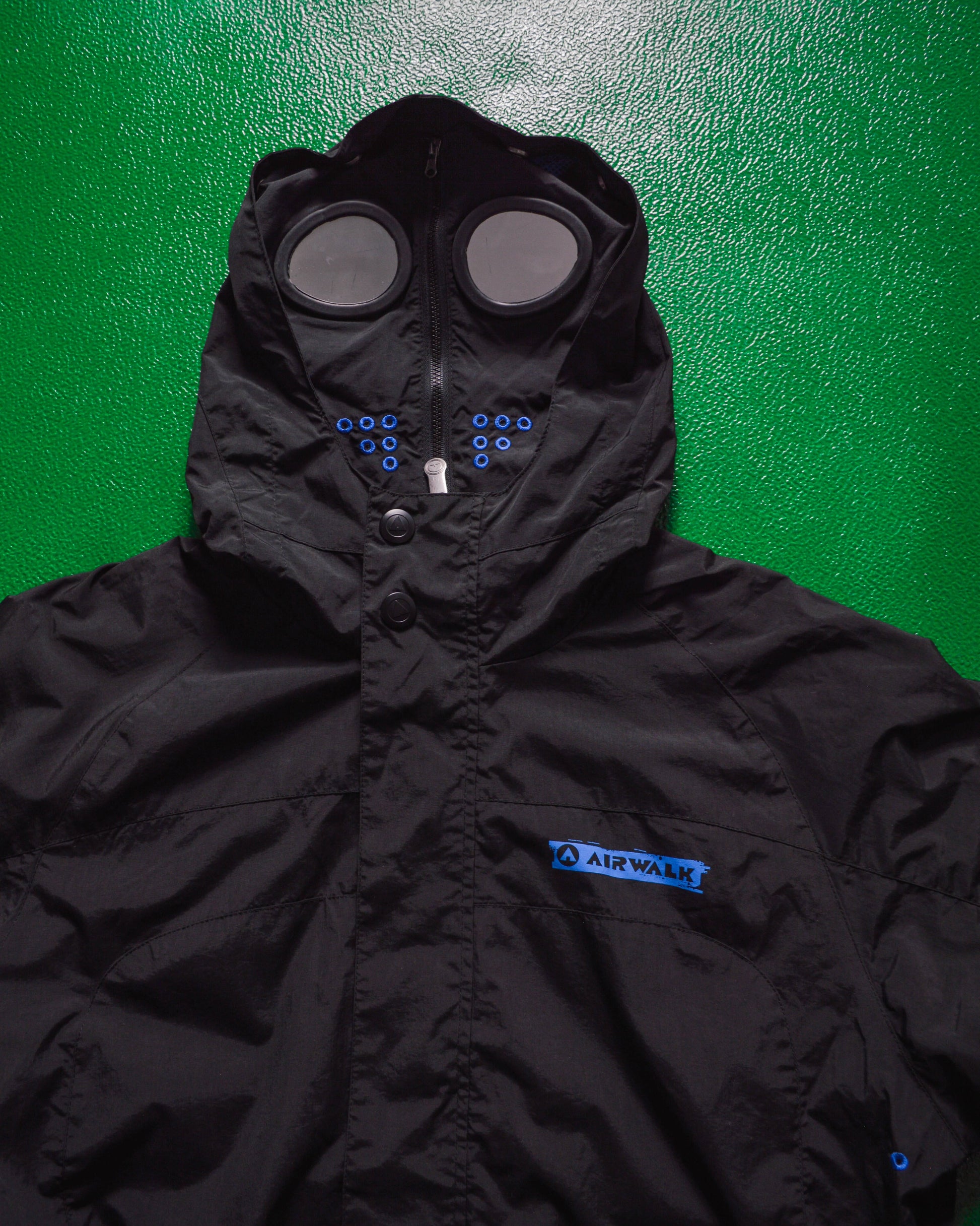 airwalk explorer goggle jacket Airwalk Black / Electric Blue Goggle Jacket (M) – shop.allenreji