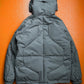 ANALOG Grey Articulated Textured Down Jacket (L)