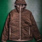 bape Gore Windstopper Reversible Onion Quilted Liner Military Liner Style Brown Jacket (M)