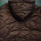 bape Gore Windstopper Reversible Onion Quilted Liner Military Liner Style Brown Jacket (M)