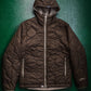 bape Gore Windstopper Reversible Onion Quilted Liner Military Liner Style Brown Jacket (M)