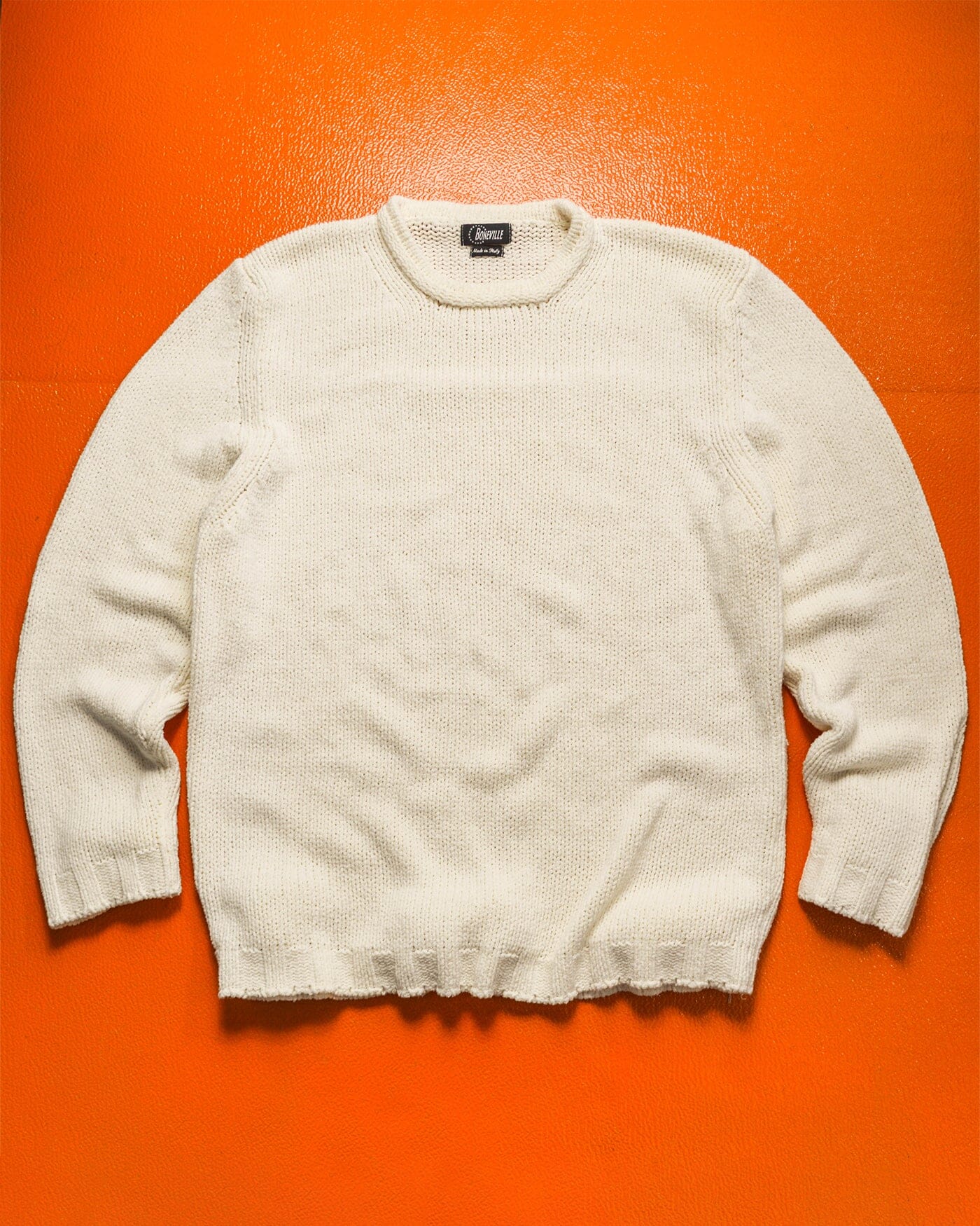 Boneville Vintage Loose Guage Cream Off-white Knit Jumper (~XL~)