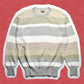 Comme Des Garçons Homme 1989 Pastelle Striped Knit (~M~)