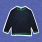 Comme Des Garçons Homme 1996 Contrast Ribbed Jumper (~M~)