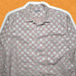 Comme Des Garçons Homme 2002 Shimmering Checkerboard Shirt (~M~)