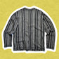 Comme Des Garçons Homme 2004 Vertical Striped Wool Cardigan (M)