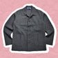 Comme Des Garçons Homme 2011 Grey Button Up Polo Sweater (~M~)