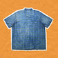 Comme Des Garçons Homme 90s Object Dyed Plaid Shirt (~XL~)