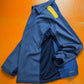 Comme Des Garçons Shirt Blue Hybrid Longsleeve Zip Polo Shirt (M & L)
