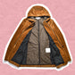 Comme Des Garçons Shirt Brown Velour Mesh Lined Jacket (~M~)