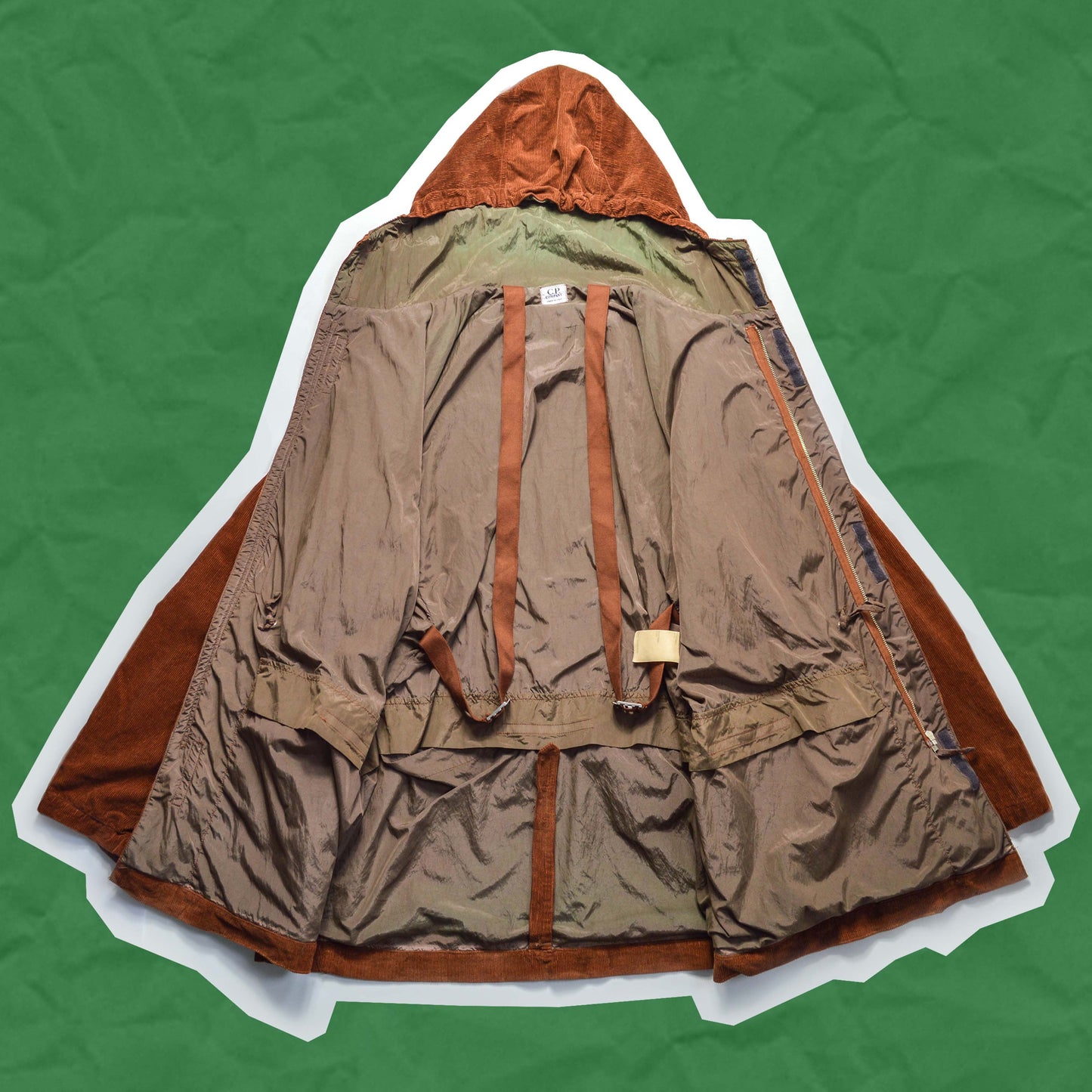 C.P. Company A/W 2000 Urban Protection Style Corduroy Cargo Jacket with Internal Carry Straps (~XL~)
