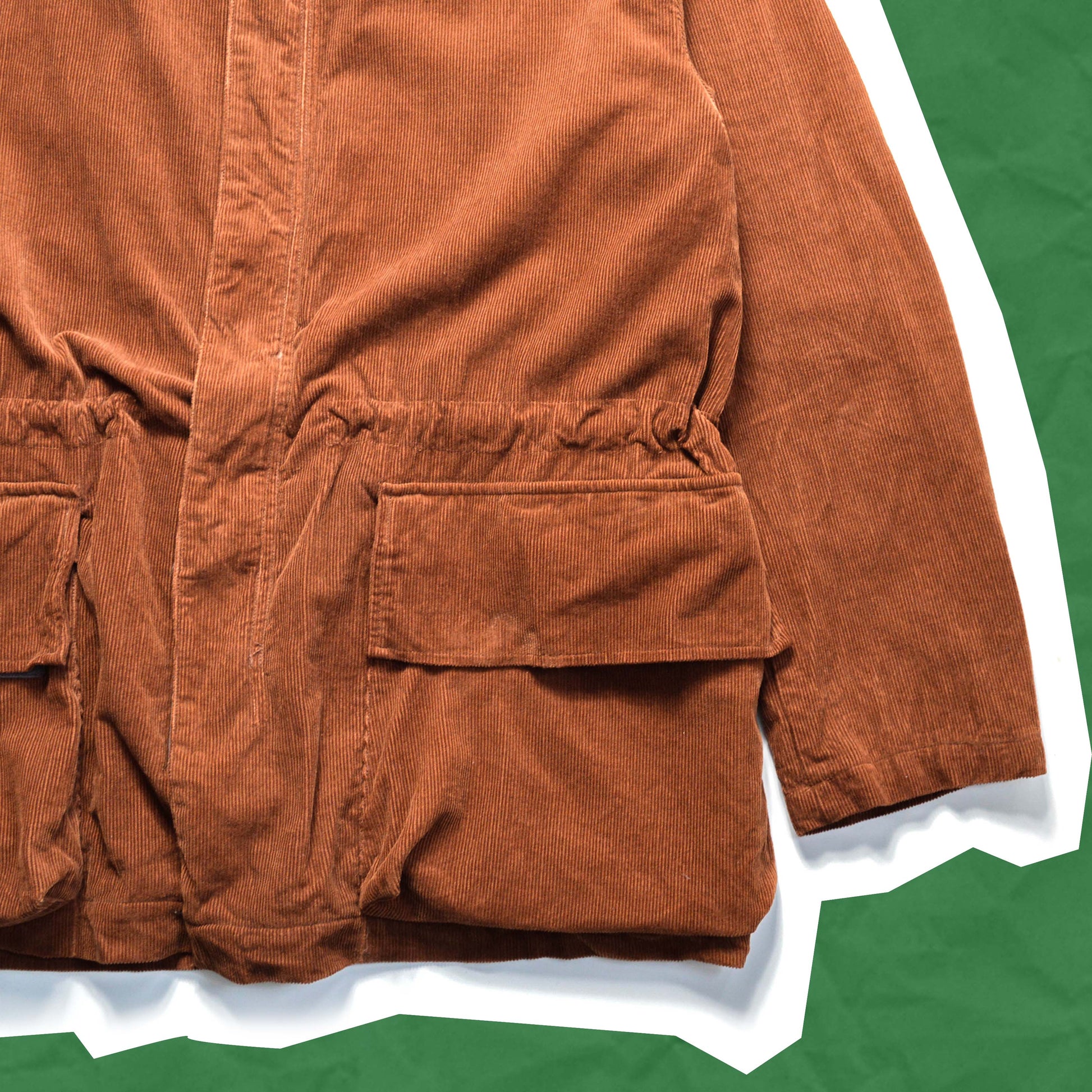 C.P. Company A/W 2000 Urban Protection Style Corduroy Cargo Jacket with Internal Carry Straps (~XL~)