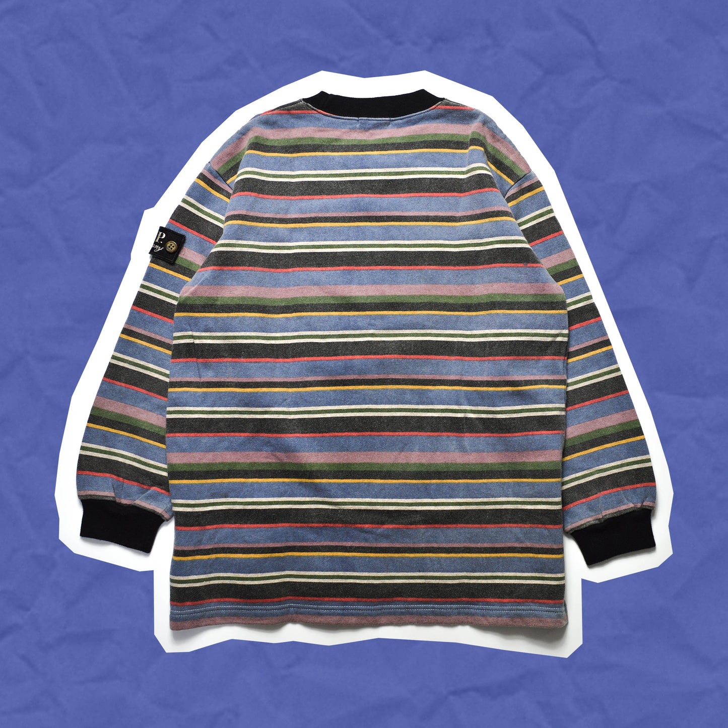 C.P. Company Striped Long Sleeve Top (~S~)