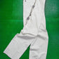 Dirk Bikkembergs Asymmetrical Wrap Around Zipper White Trousers (32~33)