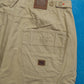 ecko Round / Egg Style Pocket Beige Cargo Shorts (30)