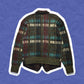 Ficce /Yoshiyuki Konishi Plaid Zip Up Sweater (~M~)