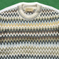 Ficce /Yoshiyuki Konishi Uomo Wavy Pattern Pastelle Knit Jumper (M~L)