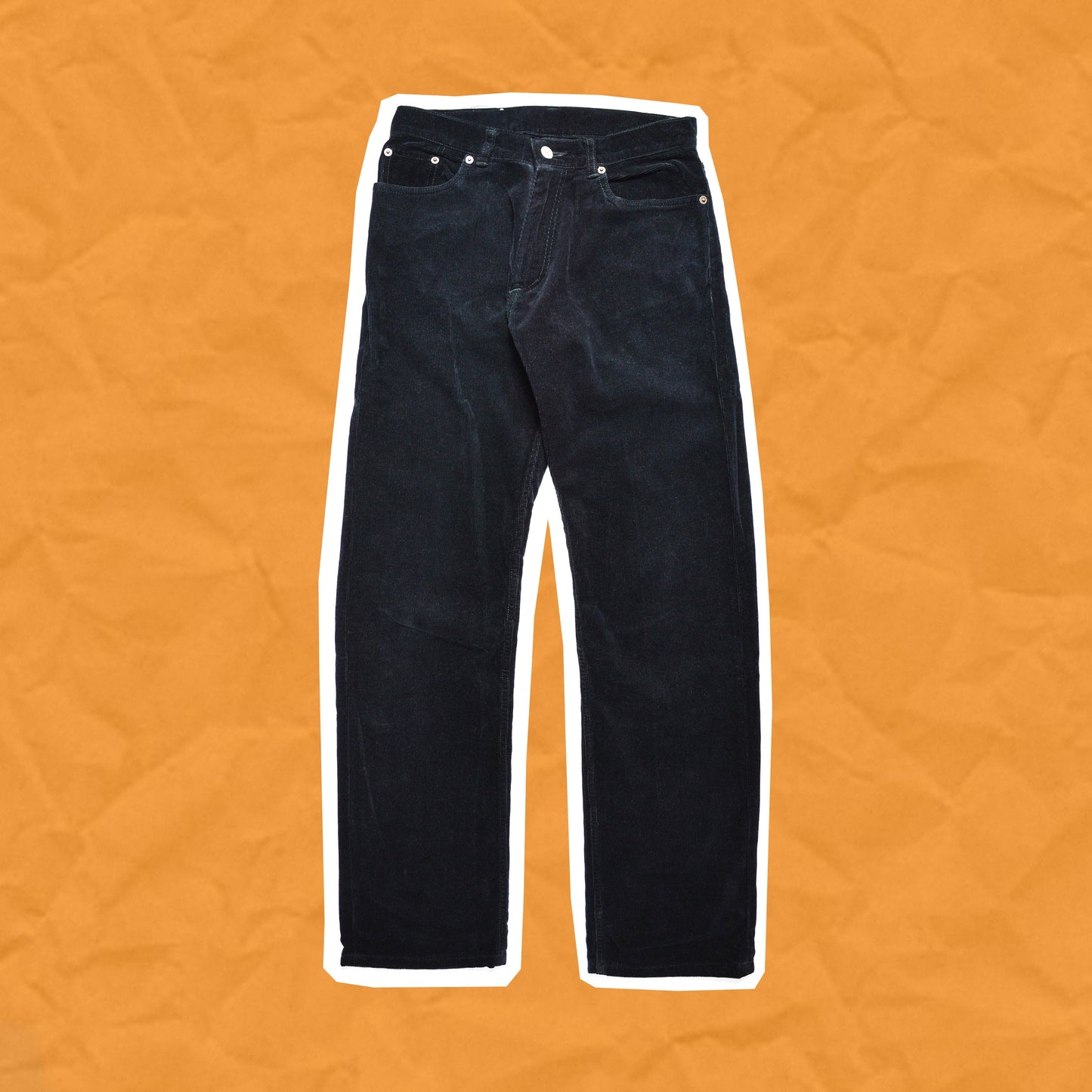 General Research 2000 Corduroy Slim Pants With Arabic Detailing (~29x31~)