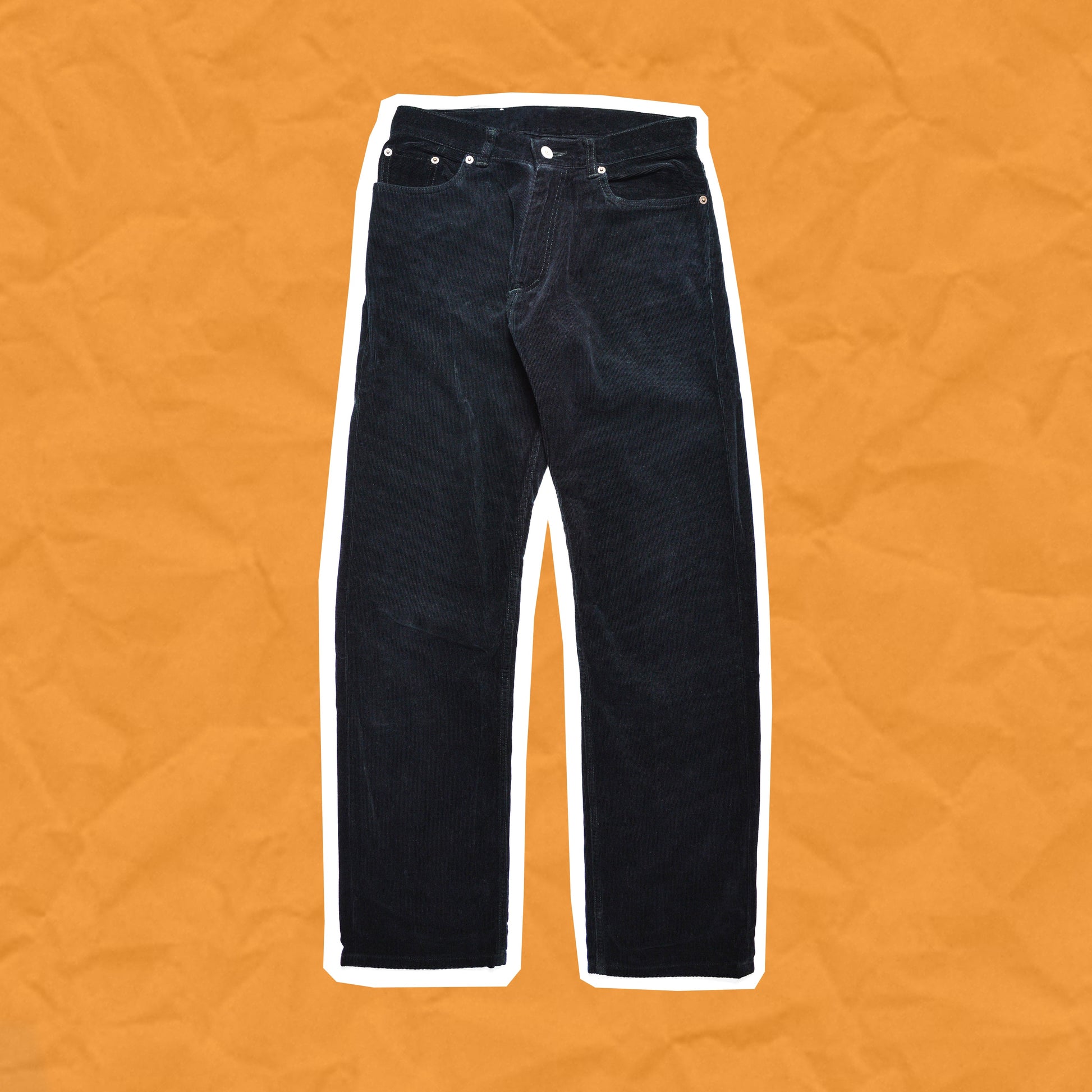 General Research 2000 Corduroy Slim Pants With Arabic Detailing (~29x31~)