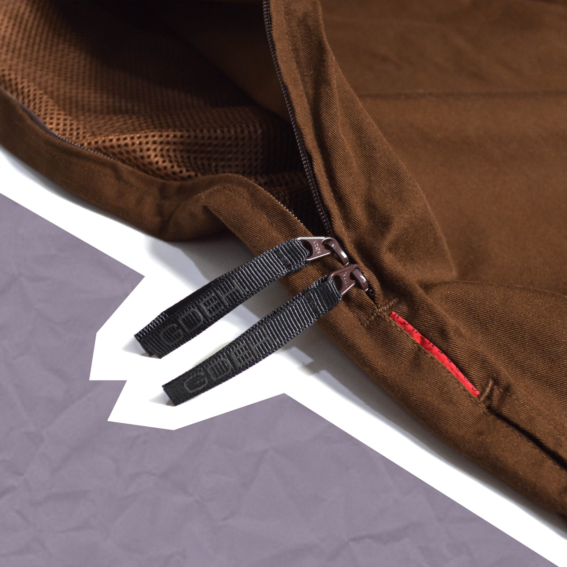 GOODENOUGH Brown Ventilated Technical Pants (M)