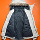 Griffin Cream 3-D Cargo Pertex Short Parka Jacket (L)