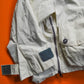 Griffin Cream 3-D Cargo Pertex Short Parka Jacket (L)