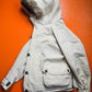 Griffin Cream 3-D Cargo Pertex Short Parka Jacket (L)