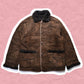 HAI Sporting Gear Suede Leather Patchwork Jacket (M)