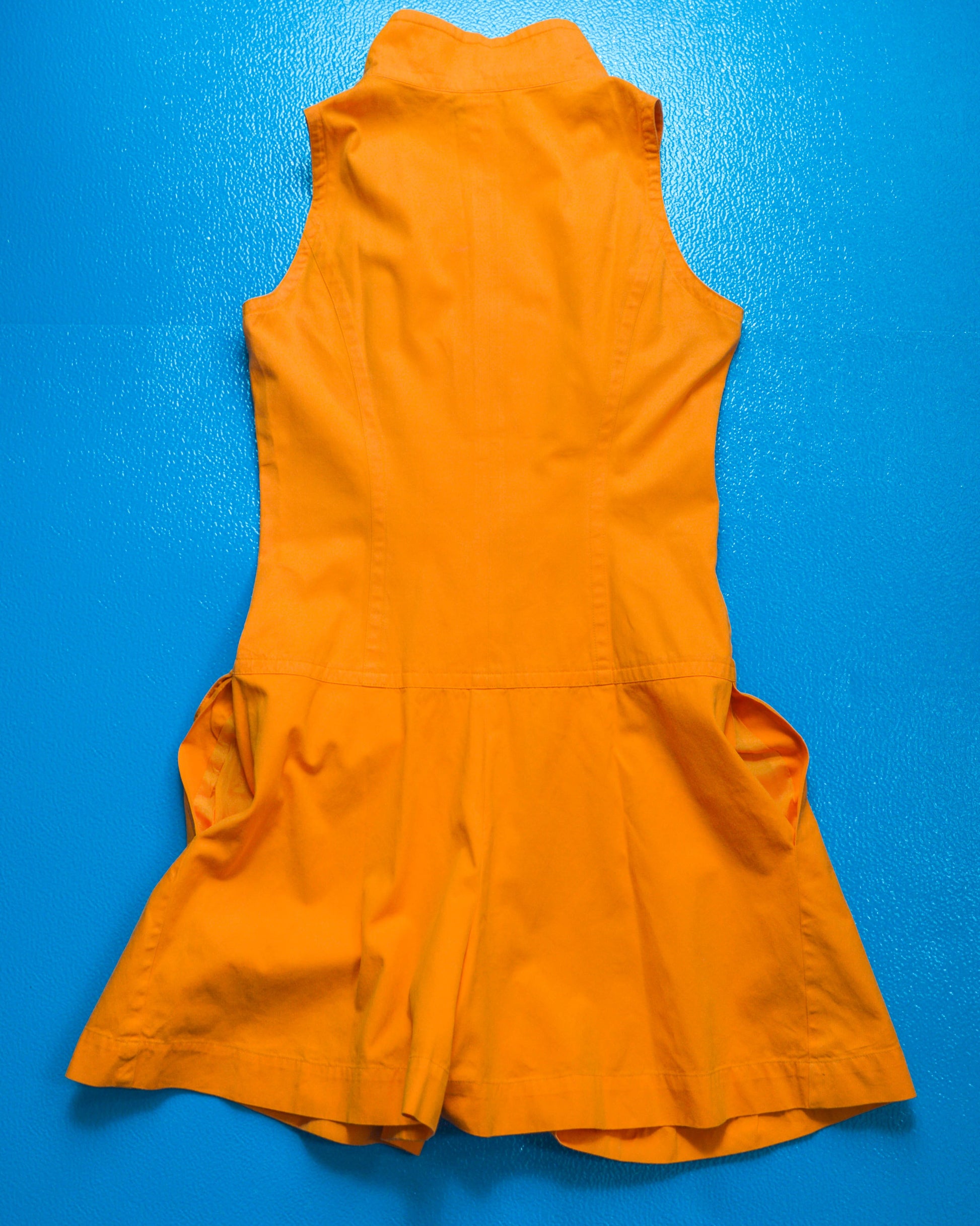 Iceberg 90s Orange Short Jumpsuit / Romper (40)
