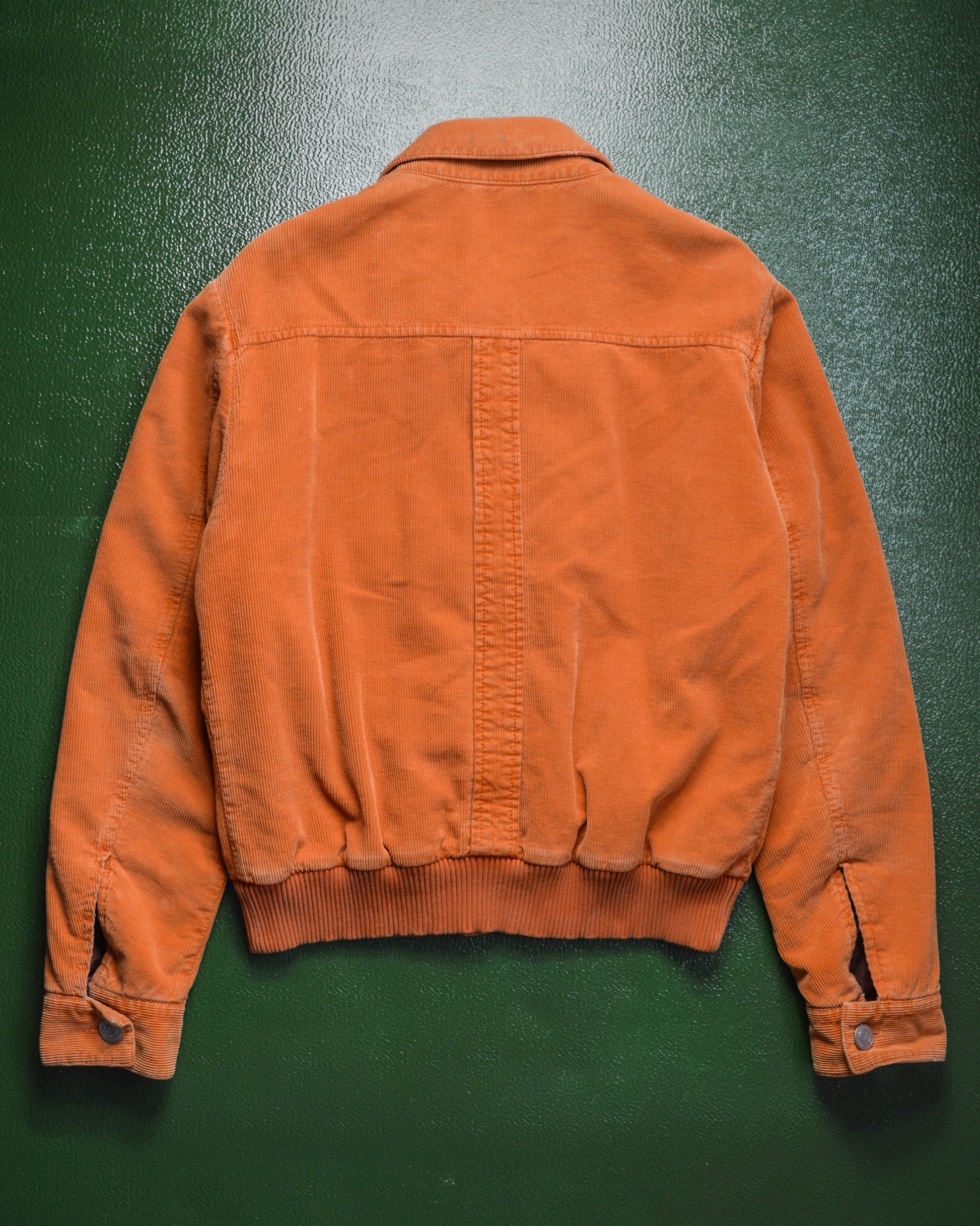 Iceberg Orange Multi-pocket Quilted Corduroy Jacket (~M~)