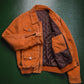 Iceberg Orange Multi-pocket Quilted Corduroy Jacket (~M~)